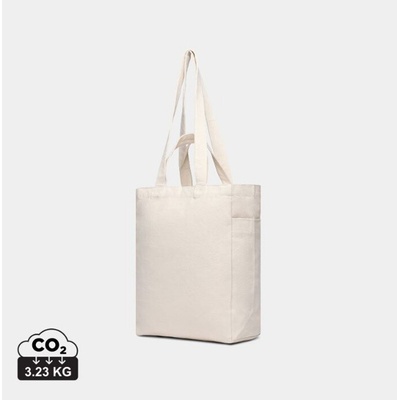 Taška na zips VINGA Hilo z recykl. canvas AWARE™, biela off