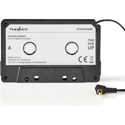Nedis ACON2200BK kazetový adaptér, Jack 3.5mm – Zbozi.Blesk.cz