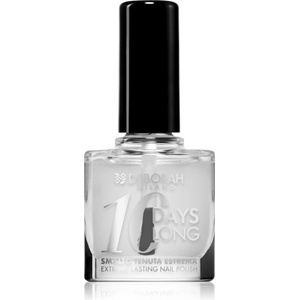 Deborah Milano 10 Days Long бързосъхнещ топ лак със силен гланц 00 Top Coat 11ml