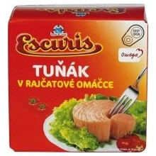 Escuris Tuňák v rajčatové omáčce 80 g