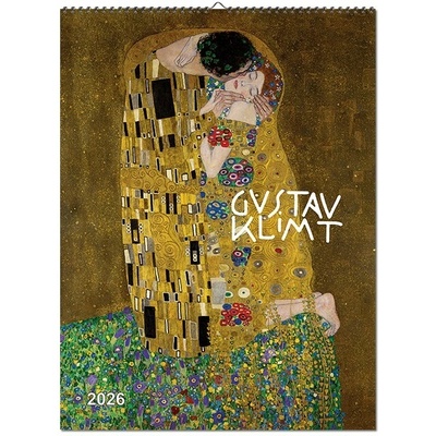Gustav Klimt nástěnný 2026