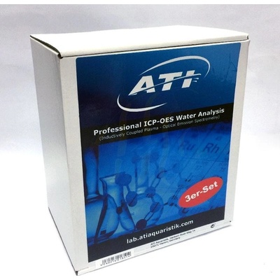 ATI Aquaristik ICP-OES analýza set 3 ks