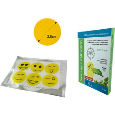 Trixline Repelentní samolepka proti komárům 6 kusů TR624