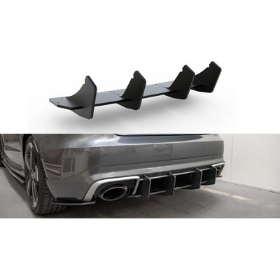 Maxton Design Racing durability zadný difuzor - Audi, AURS38VCNCRS4B