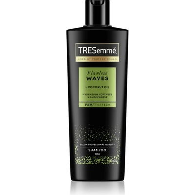 TRESemmé Flawless Waves хидратиращ шампоан за чуплива и къдрава коса 400ml
