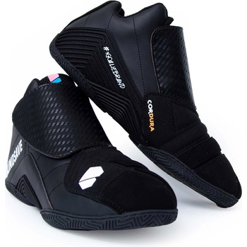 BlindSave Goalie Shoes biela / čierna