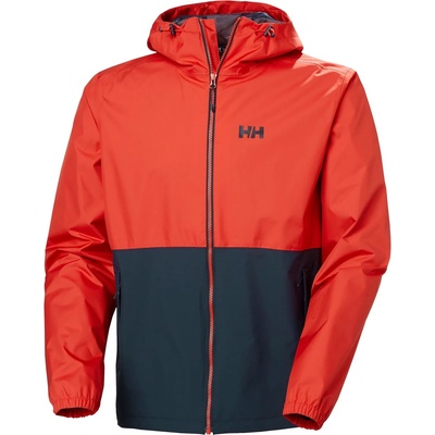Helly Hansen Мъжко водоустойчиво яке Helly Hansen Hilo Rain Jacket Waterproof jacket - Alert Red (002-3761-0113)