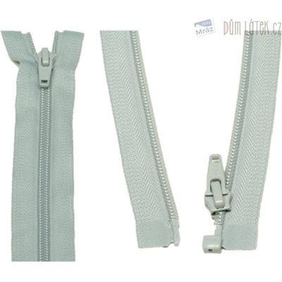 YKK Zips špirálový deliteľný sivý 70 cm