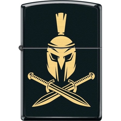 Zippo Helmet with Crossed Swords 26932
