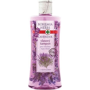 Bohemia Herbs Lavender vlasový šampón s vůní levandule 250 ml