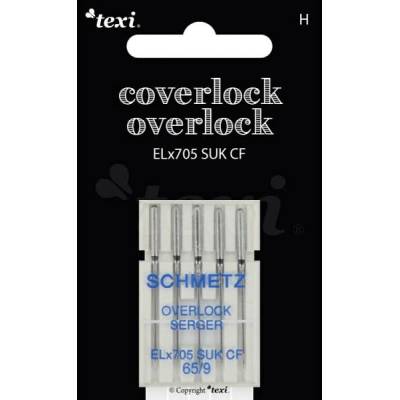 Jehly pro overlocky/coverlocky TEXI OVER/COVER ELX705 SUK CF 5x65