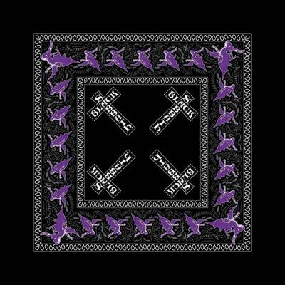 Razamataz šatka Black Sabbath Cross Logo B116