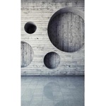 DIMEX ART Флизелинов фототапет 3d геометричен фон 150 x 250 см