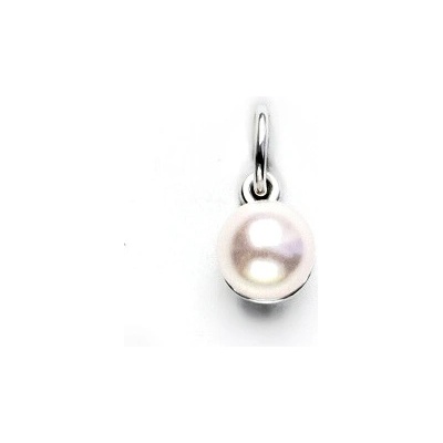 Čištín Stříbrný přívěsek Swarovski perla rosaline P 1183