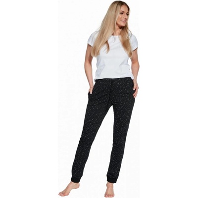 Cornette pyžamové dlouhé kalhoty 909/02 černá