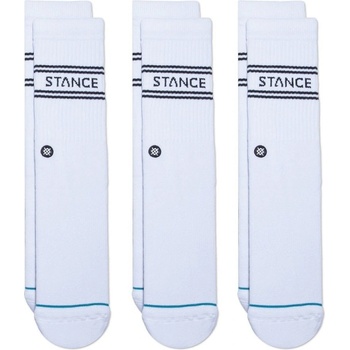 Stance Basic 3 Pack Crew white