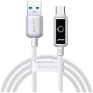 JOYROOM STARFLIGHT кабел за данни USB - Type-C, 120cm, БЯЛ S-A55 A-C 66W 1.2 БЯЛ (S-A55 A-C 66W 1.2 WHITE)