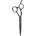 Olivia Garden SilkCut Pro Black Label 5.75 Matt Black Shear Left Handed