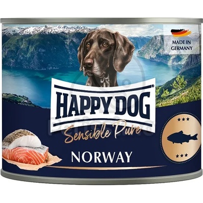 Happy Dog Sensible Pure Norway - консервирана храна със сьомга 200 г