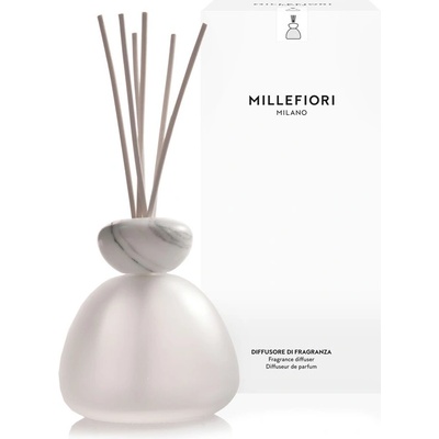 Home fragrance italia srl Дифузер Millefiori Aria с мраморен плот, матирано стъкло, бял