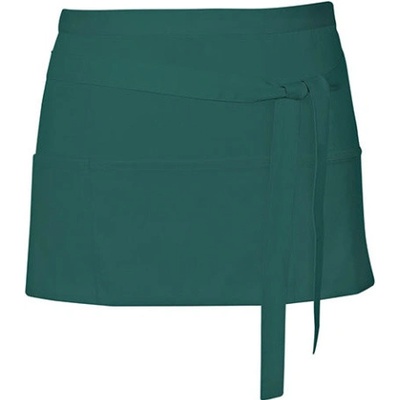 Link Kitchen Wear Koktejlová zástěra X983 Bottle Green Pantone 560 60x30cm