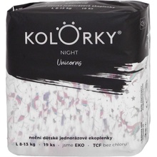 KOLORKY NIGHT L 8-13 kg nočné 19 ks