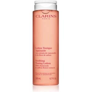 Clarins Cleansing Soothing Toning Lotion почистващ и успокояващ тоник за чувствителна и суха кожа 200ml