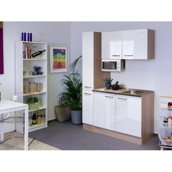 Flex Well Kuchyňa Valero 130 cm/typ 1 mikrovlnka