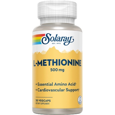 SOLARAY L-метионин - 30 капсули