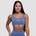 GymBeam Спортен сутиен FIT Steel Blue S