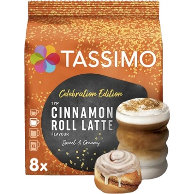 Tassimo CINNAMON ROLL LATTE 8 ks