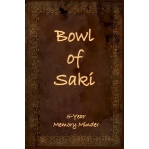 Bowl of Saki: 5-year Memory Minder | Hazrat Inayat Khan (ISBN: 9781536926613)