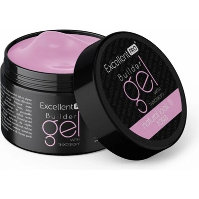 Cosmetics Zone vynikající Pro builder gel s tixotropií přírodní vzhled růžový 50g