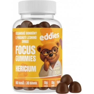 Eddies Focus Gumídci na podporu paměti 60 ks