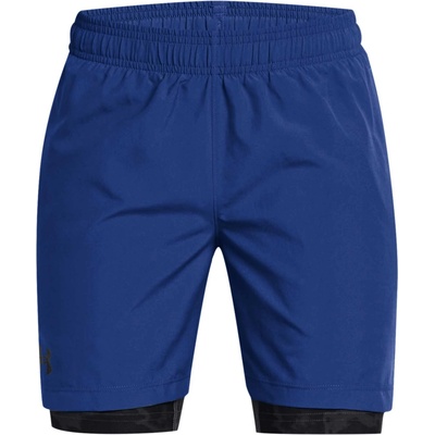 Under Armour, WOVEN 2in1 modrá čierna