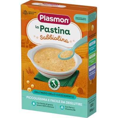 Plasmon Бебешка паста Перли 6м+ 300г