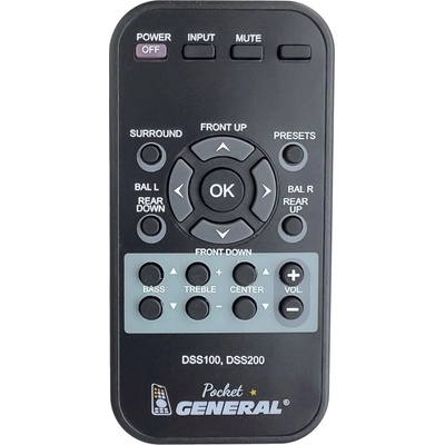 GENERAL Denver dss-100, dss-200, dss-400 - дистанционно управление дубликат (dss-100, dss-200, dss-400)