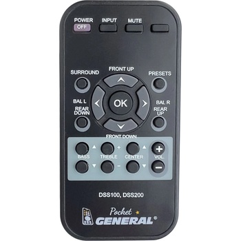 GENERAL Denver dss-100, dss-200, dss-400 - дистанционно управление дубликат (dss-100, dss-200, dss-400)