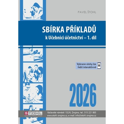 Sbírka příkladů k učebnici účetnictví I. díl 2026