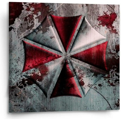 Sablio Obraz Resident Evil Umbrella Corporation Steel - 110x110 cm
