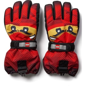 Lego Wear Lwagan 807 Red Размер на ръкавиците: 4-5 / Цвят: червен