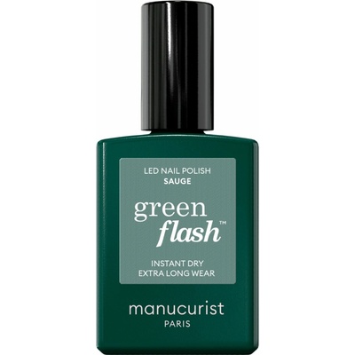 Manucurist Green Flash LED gel lak na nehty - Sauge (15 ml)