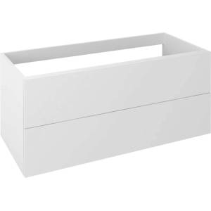 SAPHO Treos - Шкафче за умивалник 110x53x51 см, 2 чекмеджета, матово бяло TS115-3131 (TS115-3131)