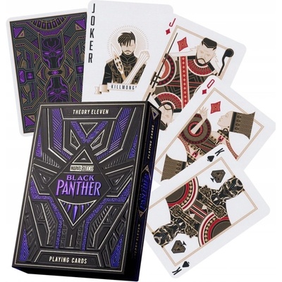 Hrací karty Theory 11 Black Panther