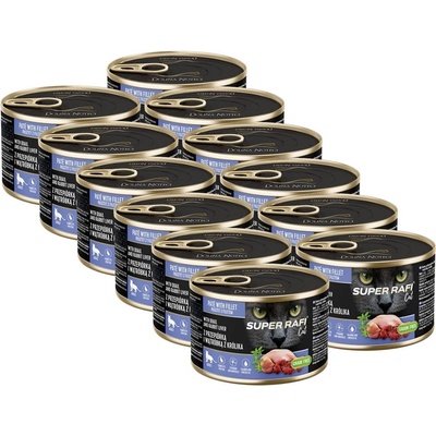 RAFI Super Rafi Cat Adult P&F Quail and Rabbit liver 12 x 185 g