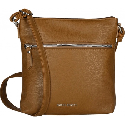 Enrico Benetti dámská crossbody kabelka Rauni koňak