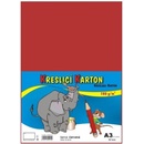 Stepa Kresliaci kartón A3 50ks 180g červený