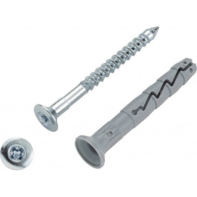 LUX Natloukací hmoždinky 6 mm x 40 mm, 50 ks