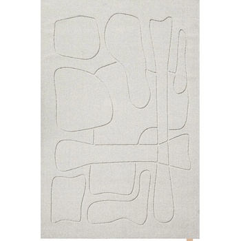 Agnella Светлосив вълнен килим 200x300 cm Morphic - Agnella (5901760398282)