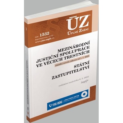 ÚZ 1532 Mezinárodní justiční spolupráce